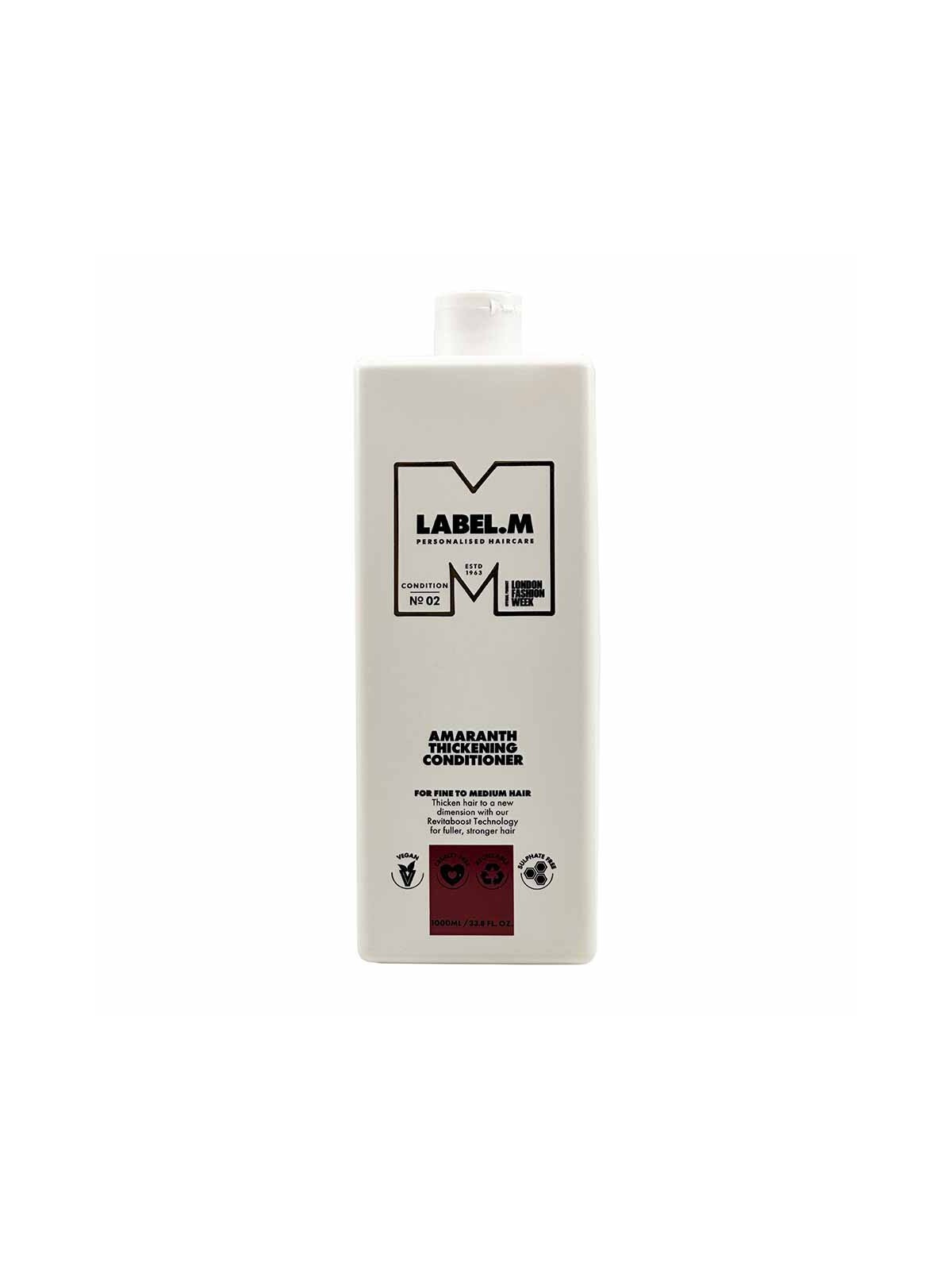 Label.M Balsamo volumizzante e densificante per capelli all'amaranto 1000ml
