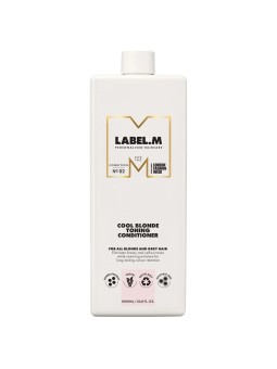 Label.M Balsamo per capelli biondi freddi per neutralizzare i toni gialli 1000ml