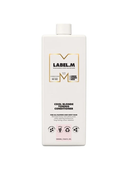 Label.M Balsamo per capelli biondi freddi per neutralizzare i toni gialli 1000ml