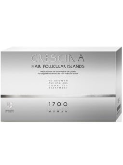 Labo Crescina Isole Follicolari 1700 Siero Trattamento Stimolante della Crescita in Fiale per Cuoio Capelluto donna 10 +10 pezzi