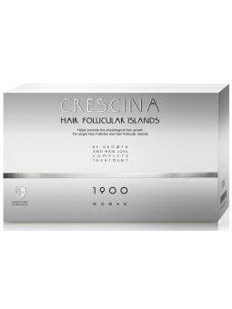 Labo Crescina Isole Follicolari 1900 Siero Trattamento Stimolante della Crescita in Fiale per Cuoio Capelluto donna 10 +10 pezzi