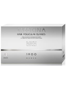 Labo Crescina Isole Follicolari 1900 Siero Trattamento Stimolante della Crescita in Fiale per Cuoio Capelluto donna 10 +10 pezzi