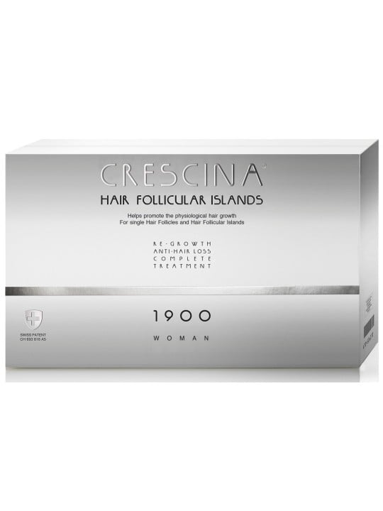 Labo Crescina Isole Follicolari 1900 Siero Trattamento Stimolante della Crescita in Fiale per Cuoio Capelluto donna 10 +10 pezzi