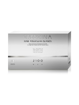 Labo Crescina Isole Follicolari 2100 Siero Trattamento Stimolante della Crescita in Fiale per Cuoio Capelluto Uomo 20 Pezzi