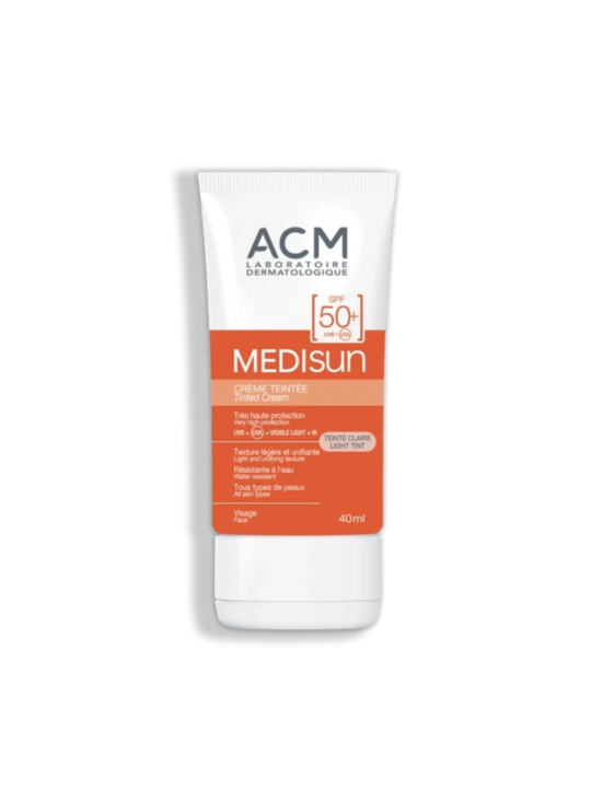 Laboratoire ACM Medisun Crema Idratante Colorata con Protezione Solare SPF Leggero 50+ 40ml