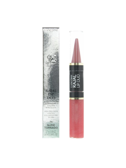 Set Duo Lancôme Lip Kajal Duo Rossetto cremoso e lucidalabbra 14 Nude Tornado 27 g