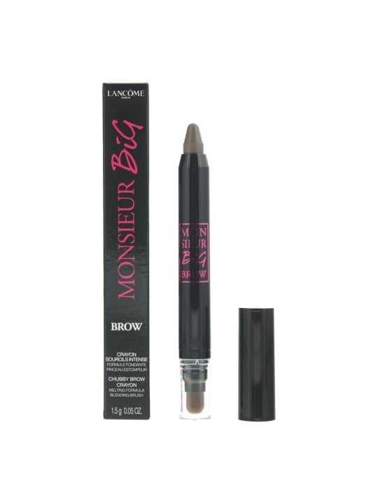Matita per sopracciglia in crema e pennello 2 in 1 Lancôme Monsieur Big Brow tonalità 02 Chestnut 15 g