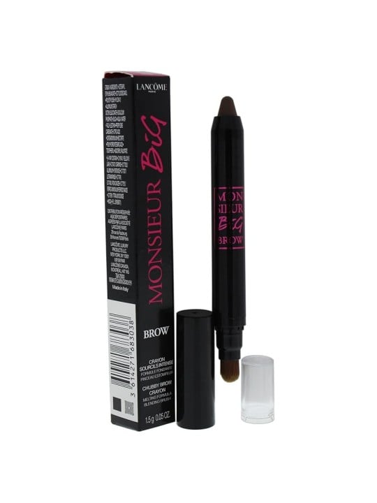 Matita per sopracciglia in crema e pennello 2 in 1 Lancôme Monsieur Big Brow tonalità 03 Marrone 15 g