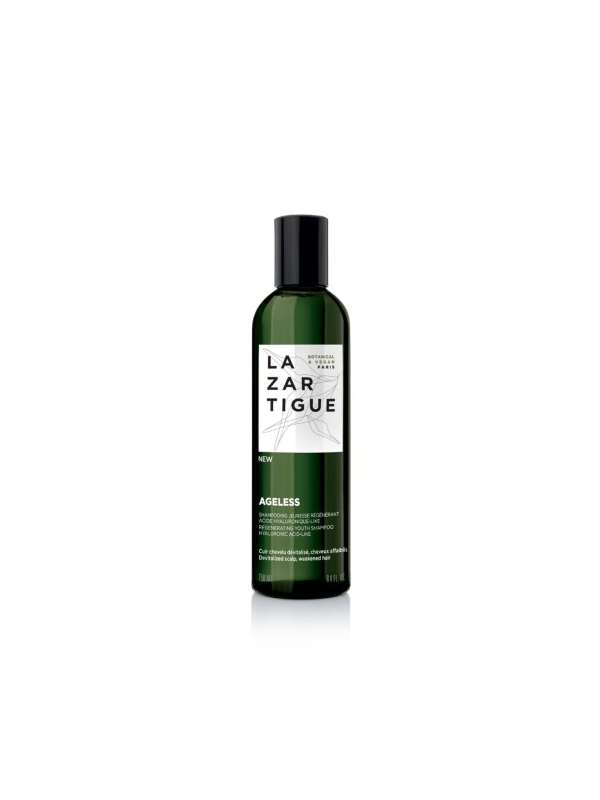 Shampoo rigenerante per capelli Lazartigue Ageless con acido ialuronico 250ml