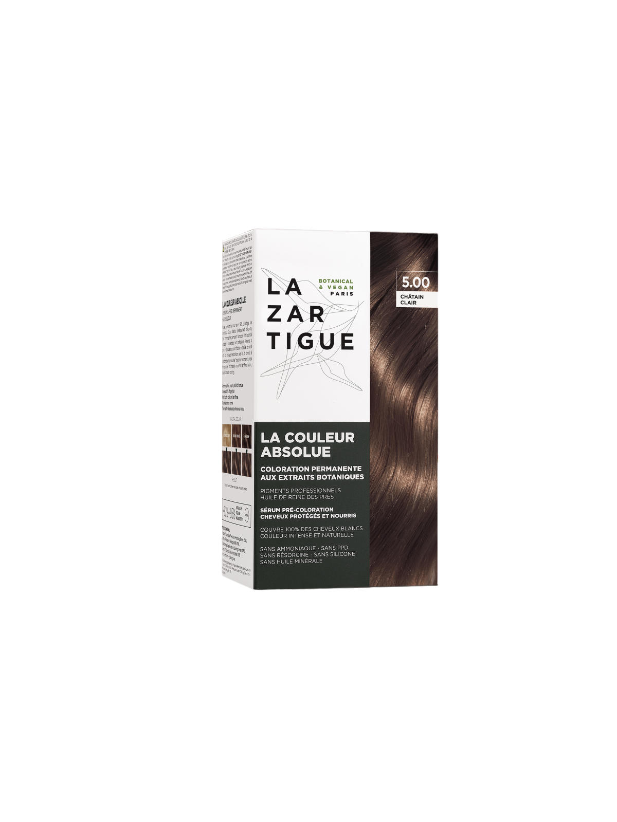 Lazartigue La Couleur Absolue Tintura Permanente Per Capelli 5.00 Castano Chiaro 143ml