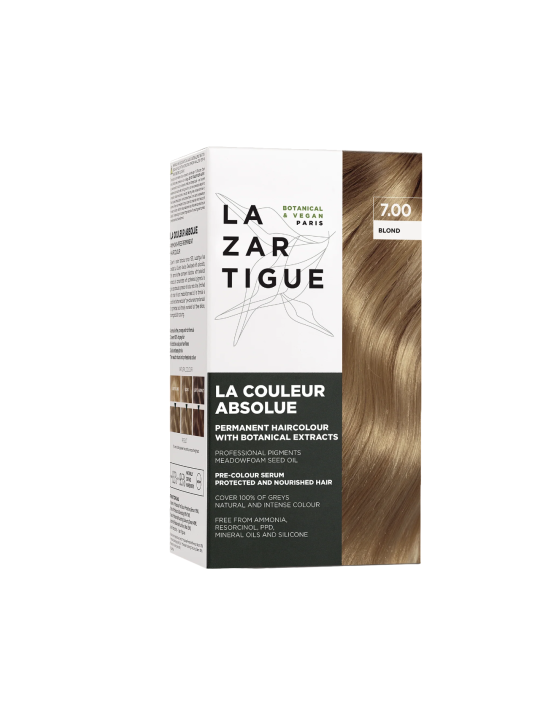Lazartigue La Couleur Absolue Tintura Permanente Per Capelli 7.00 Biondo 143ml