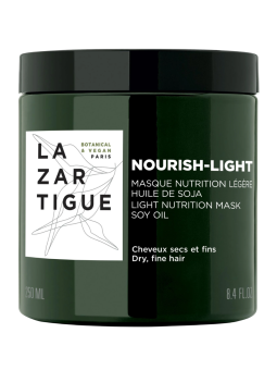 Lazartigue Nourish-Light Crema Maschera Idratante Vegana per Capelli Trattamento Dopo Shampoo 250ml