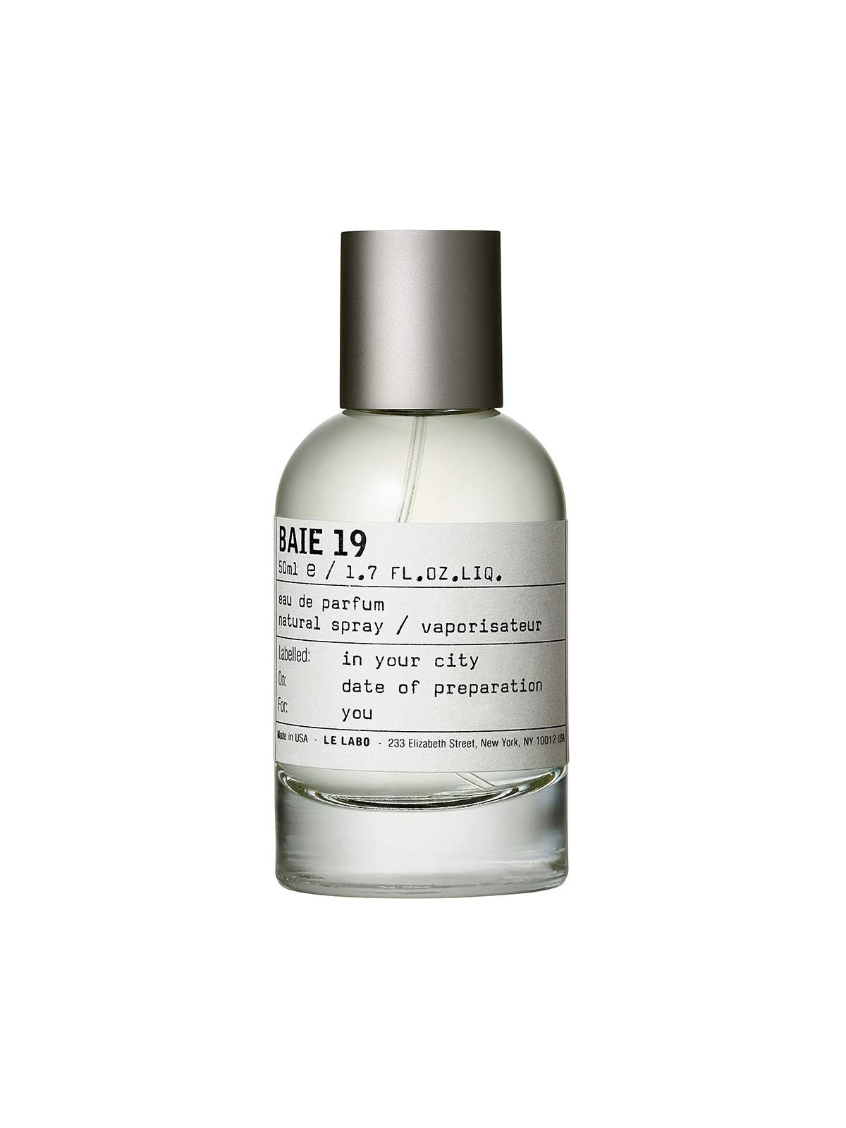 Le Labo Baie 19 Eau De Parfum Unisex 100ml