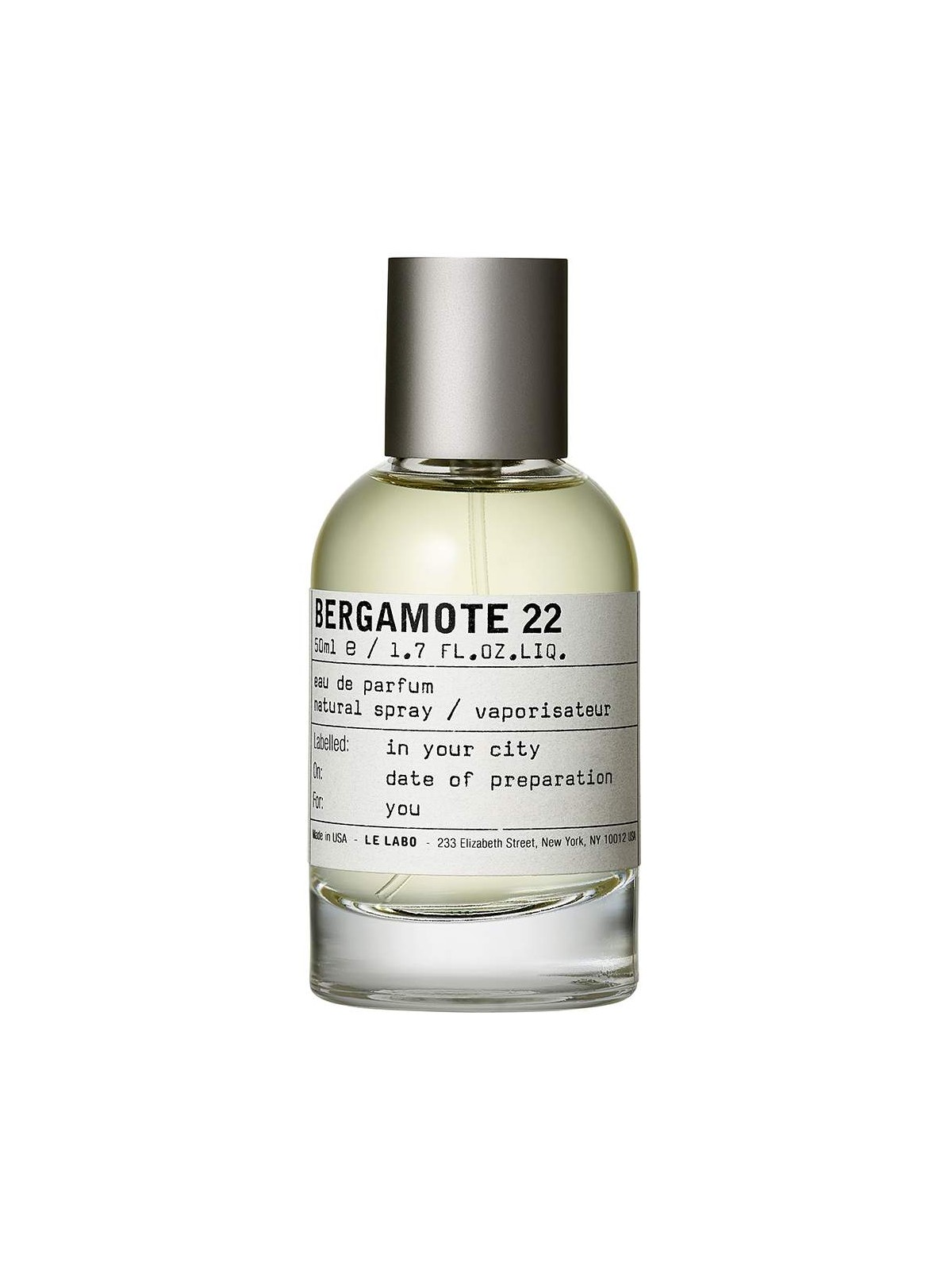 Le Labo Bergamote 22 Eau De Parfum unisex 50ml