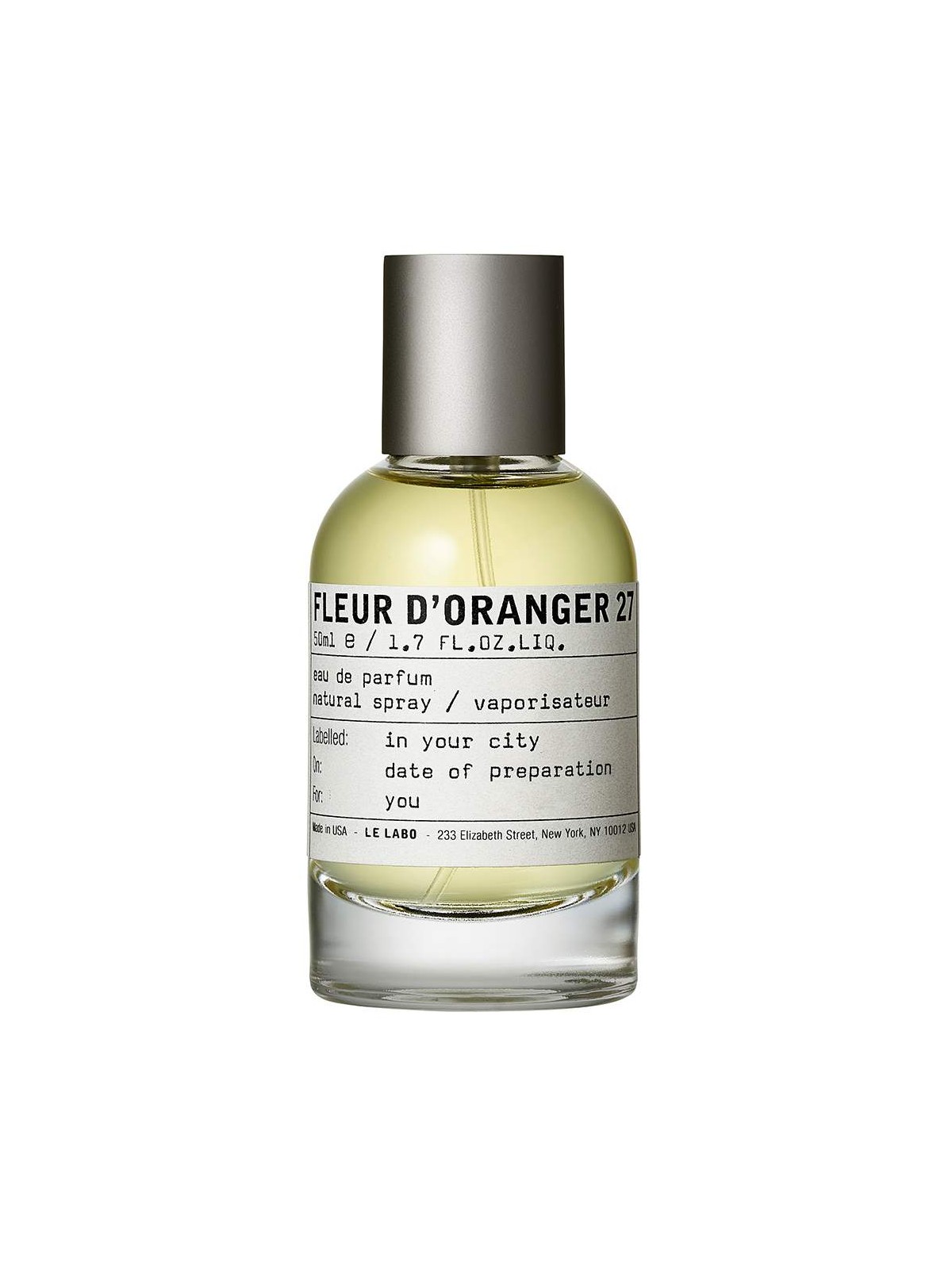 Le Labo Fleur D'Oranger 27 Eau De Parfum unisex 50ml