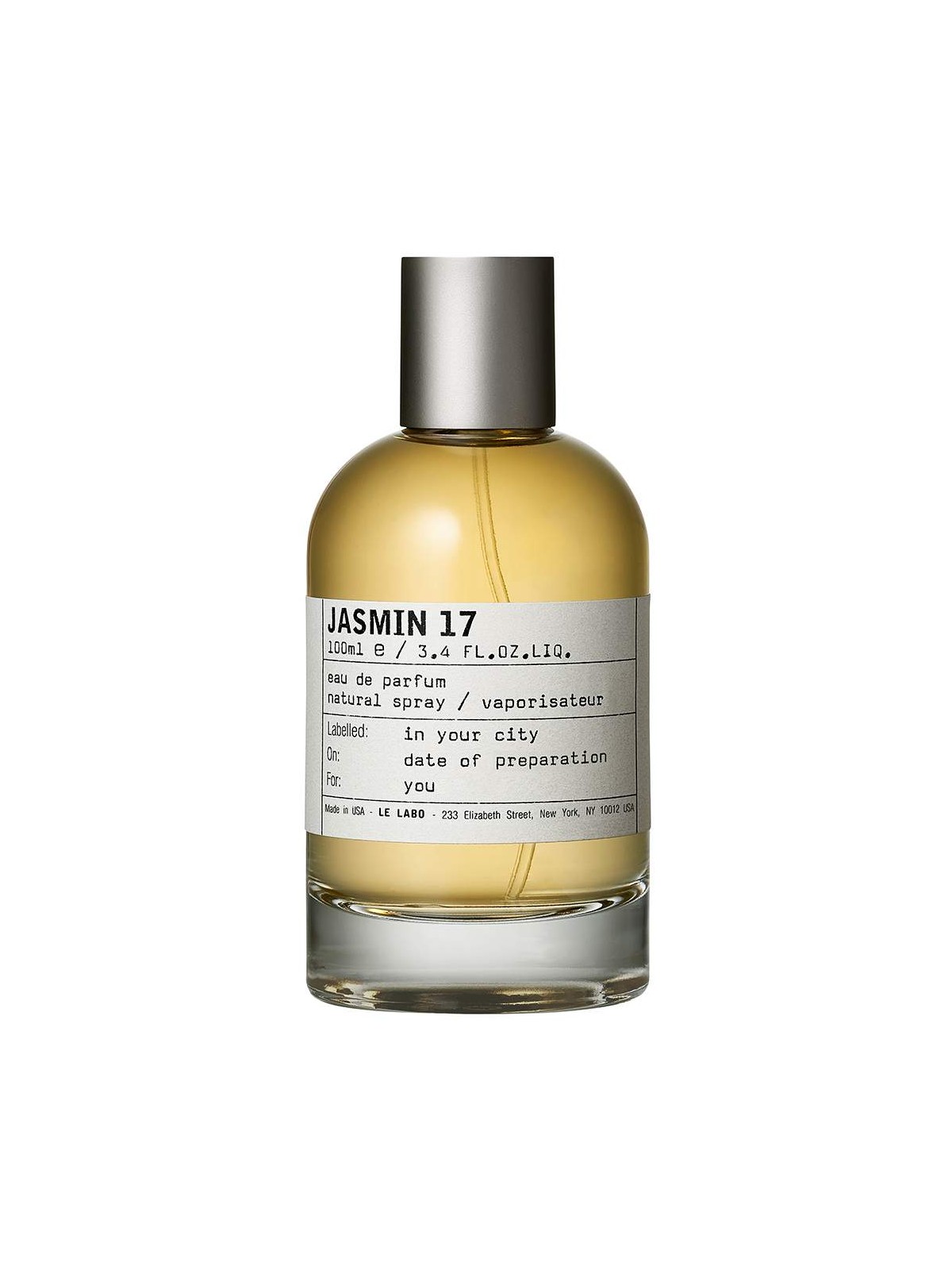 Le Labo Jasmin 17 Eau De Parfum Unisex 100ml