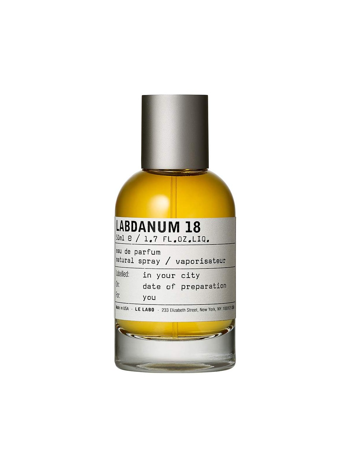 Le Labo Labdanum 18 Eau De Parfum unisex 50ml