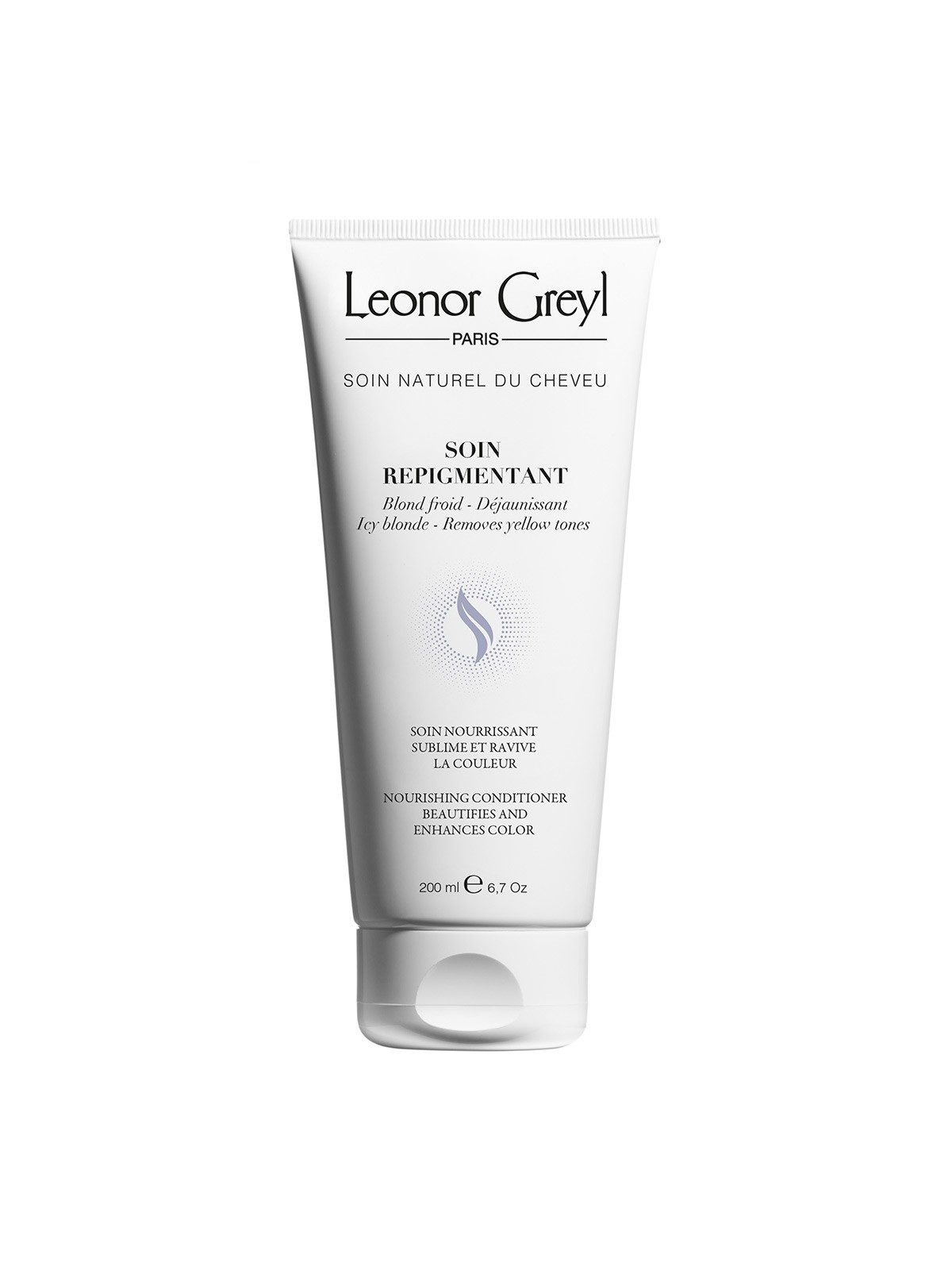 Leonor Greyl Soin Balsamo Ripigmentante Colorante per Capelli Biondo Ghiaccio Esalta la Vibranza del Colore 200ml