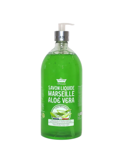 Les Petites Bains de Provence Sapone liquido marsigliese all'aloe vera per mani e corpo 1000ml