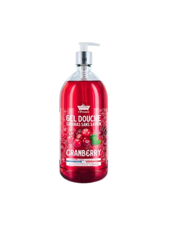 Les Petites Bains de Provence Gel doccia al mirtillo rosso per pelli sensibili 1000ml