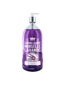 Les Petites Bains de Provence Sapone liquido alla lavanda di Marsiglia per mani e corpo 1000ml