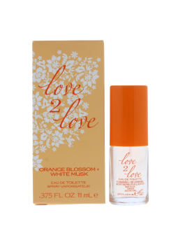 Love 2 Love Orange Blossom + White Musk Eau De Toilette donna 11ml