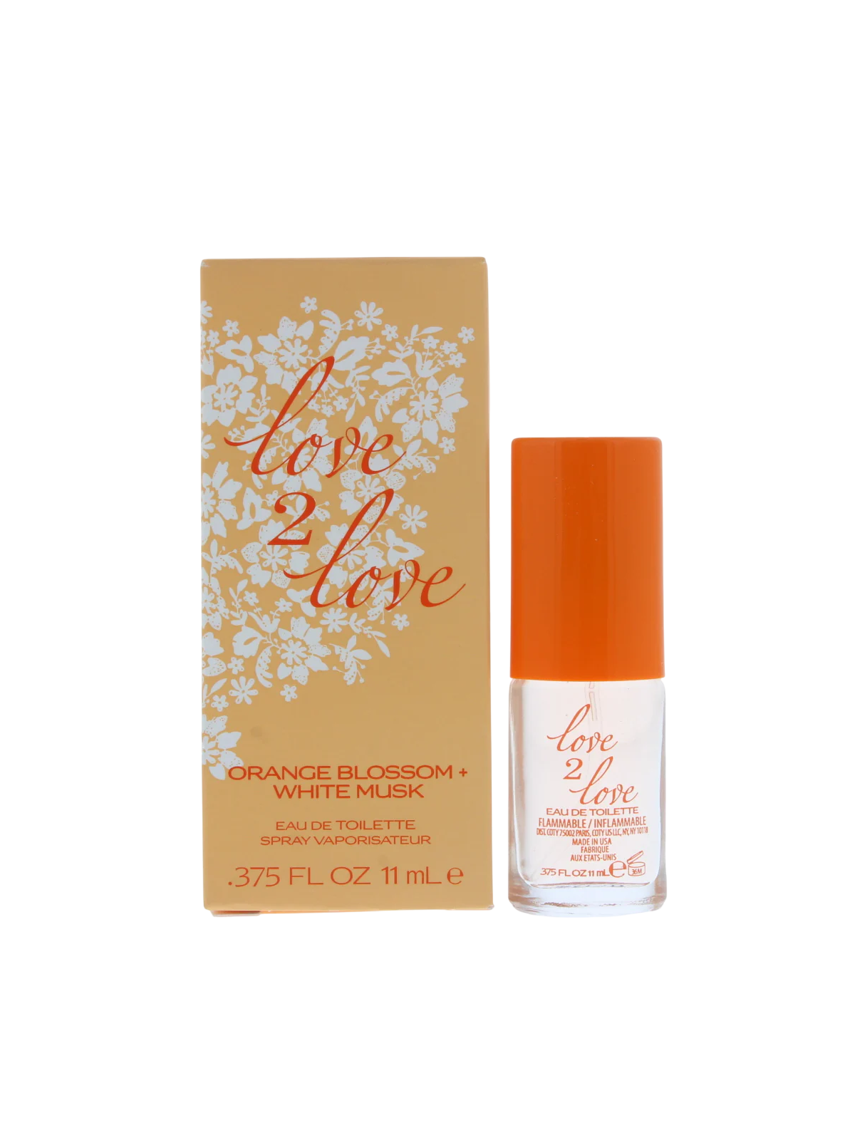 Love 2 Love Orange Blossom + White Musk Eau De Toilette donna 11ml