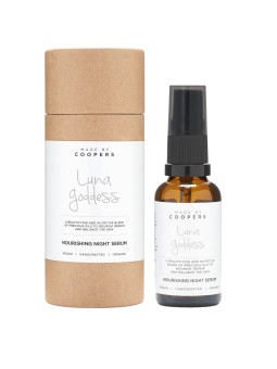 Siero viso nutriente vegano notte Luna Goddess di Made By Coopers 30ml
