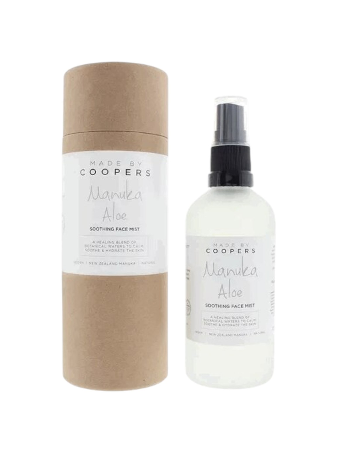 Spray lenitivo e calmante per il viso all'aloe di Manuka di Coopers 100ml.