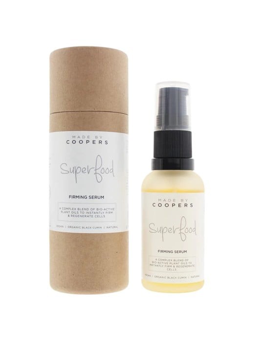 Siero rassodante vegano superfood Made By Coopers per il viso 30ml