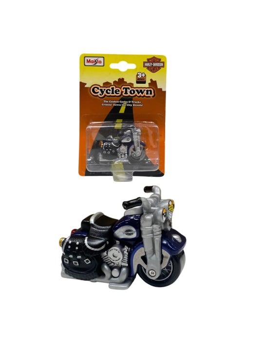 Maisto Harley Davidson Cycle Town Vehicle Toy Car 3+ anni