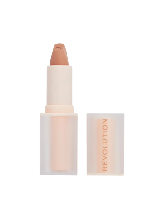 Rossetto cremoso Lasting Kiss di Makeup Revolution tonalità nude 32 g