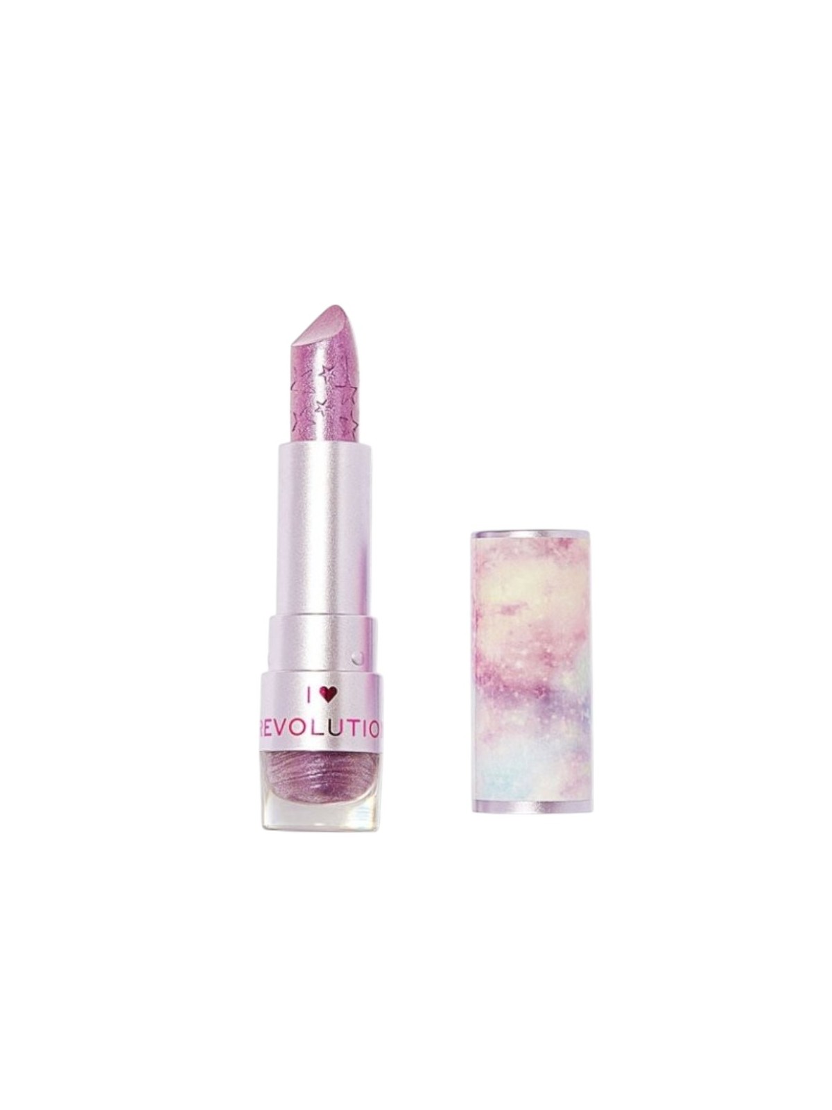Rossetto cremoso I Heart Revolution Unique Unicorns con ali viola 32 g