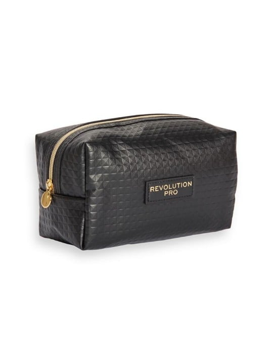 Beauty case in tessuto nero di Makeup Revolution