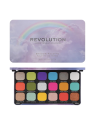 Palette di ombretti Rainbow di Makeup Revolution 18 colori 198 g