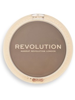 Makeup Revolution Ultra Cream Cocoa Bronzing Bronzer Compact Powder Medium 6.7 g