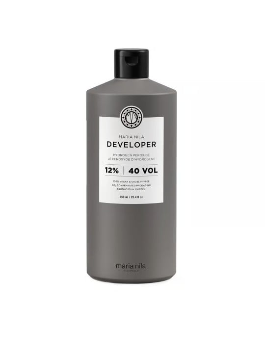 Lozione ossidante per capelli Maria Nila Developer 12% 40 vol 750ml