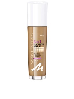 Fondotinta liquido Manhattan Easy Match 3 in 1 41 Mocha SPF 20 30ml