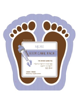Maschera in tessuto idratante per i piedi Mijin Mjcare 10 g