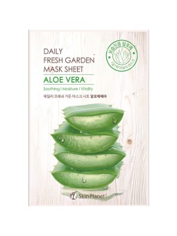 Maschera viso idratante e lenitiva all'aloe vera Mijin Skin Planet 25ml