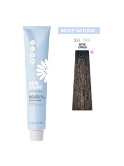 Milk Shake 9 Minutes Tintura per capelli permanente senza SLS/SLES 3.03NN Castano Scuro 100ml