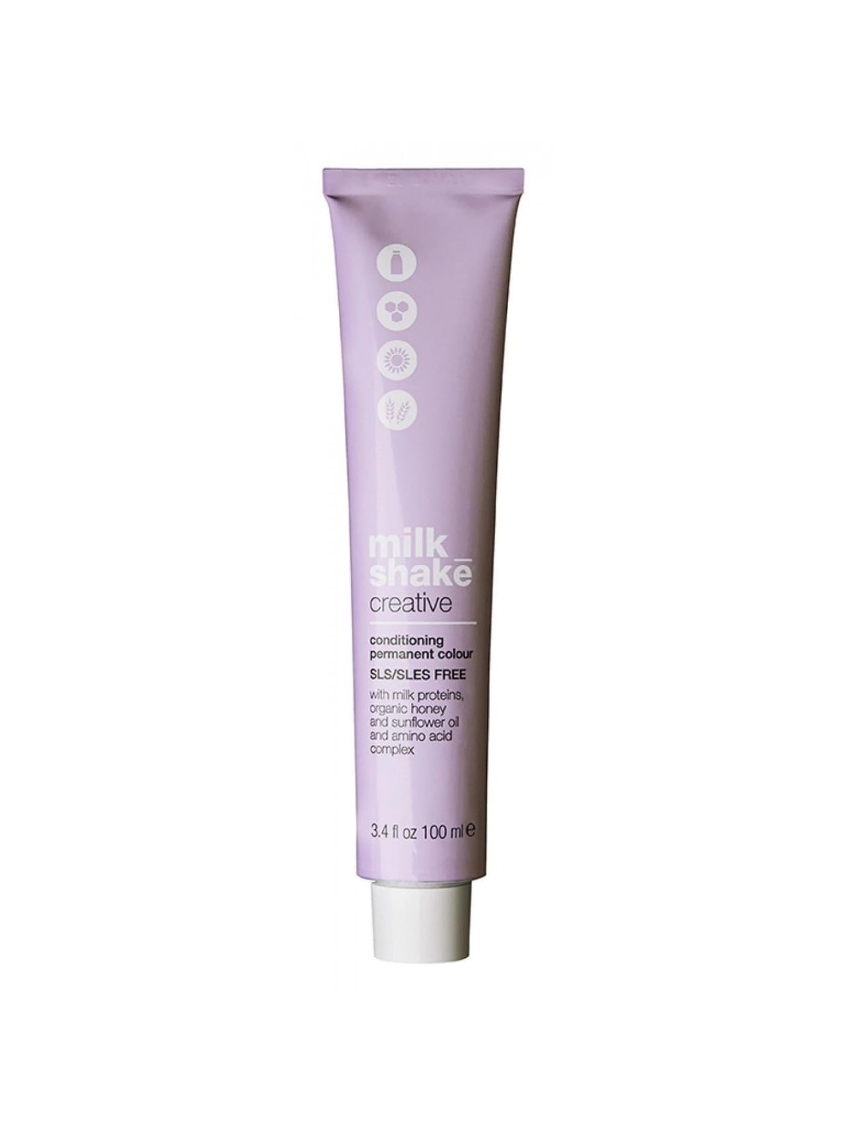Tintura per capelli permanente Milk Shake Creative 8.4/8C Biondo Chiaro Rame 100ml