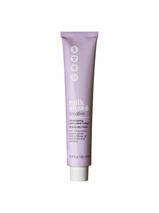 Tintura per capelli permanente Milk Shake Creative SLS/SLES-Free 7.4317CGA Biondo Medio Esotico 100ml
