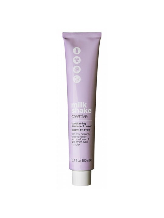 Tintura per capelli permanente Milk Shake Creative SLS/SLES-Free 7.447CC Rame Intenso Biondo Medio 100ml