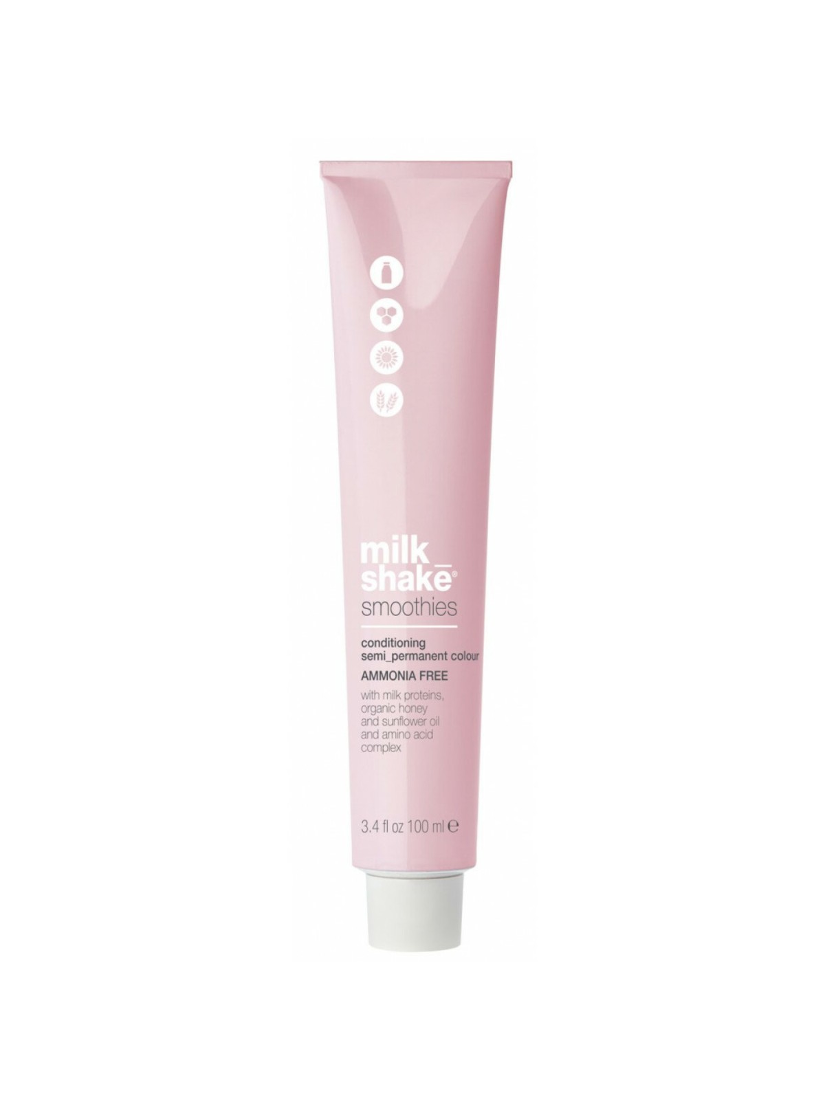 Tintura per capelli semipermanente senza ammoniaca Milk Shake Smoothies 4.414CA 100ml