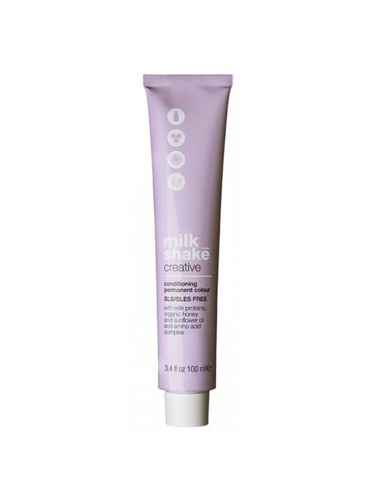 Tintura per capelli permanente Milk Shake Creative senza SLES/SLS 6.15/6AM Cacao 100ml