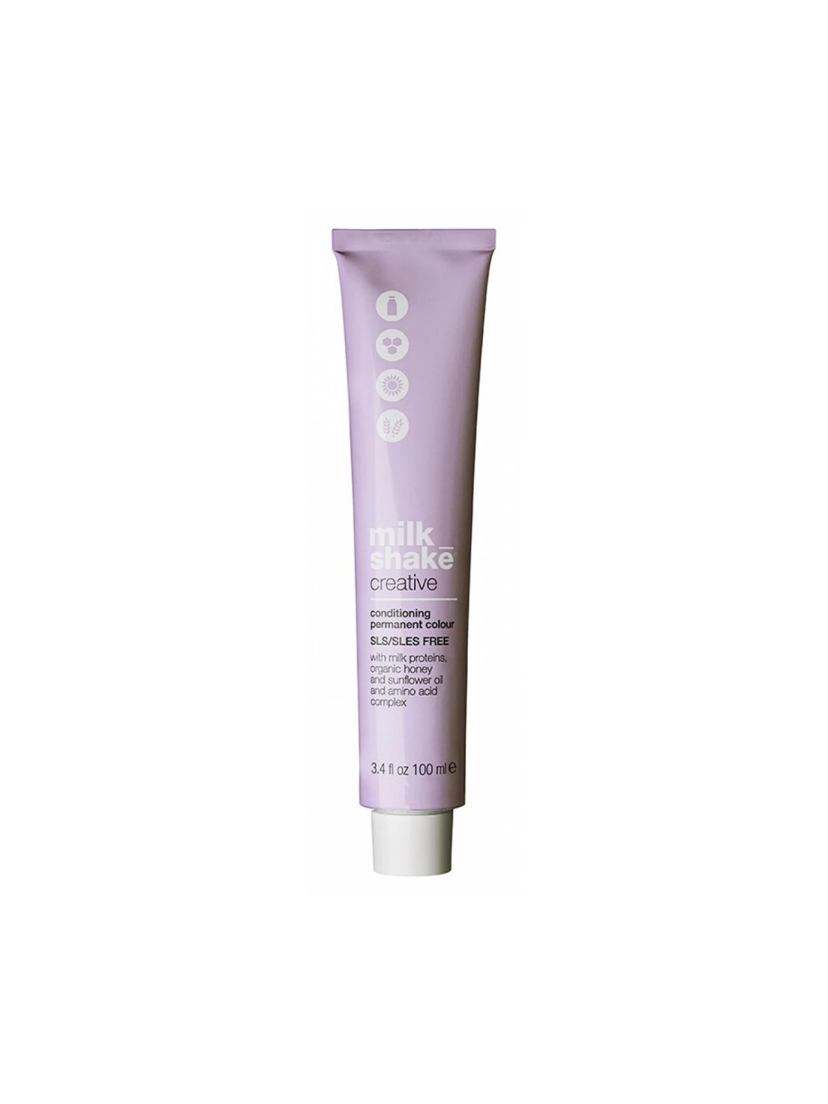 Tintura per capelli permanente Milk Shake Creative senza SLES/SLS 6.15/6AM Cacao 100ml