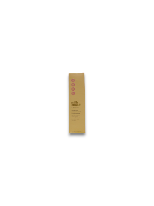 Tintura per capelli permanente Milk Shake Creative SLS/SLES-Free 7.17A Biondo cenere medio 100ml