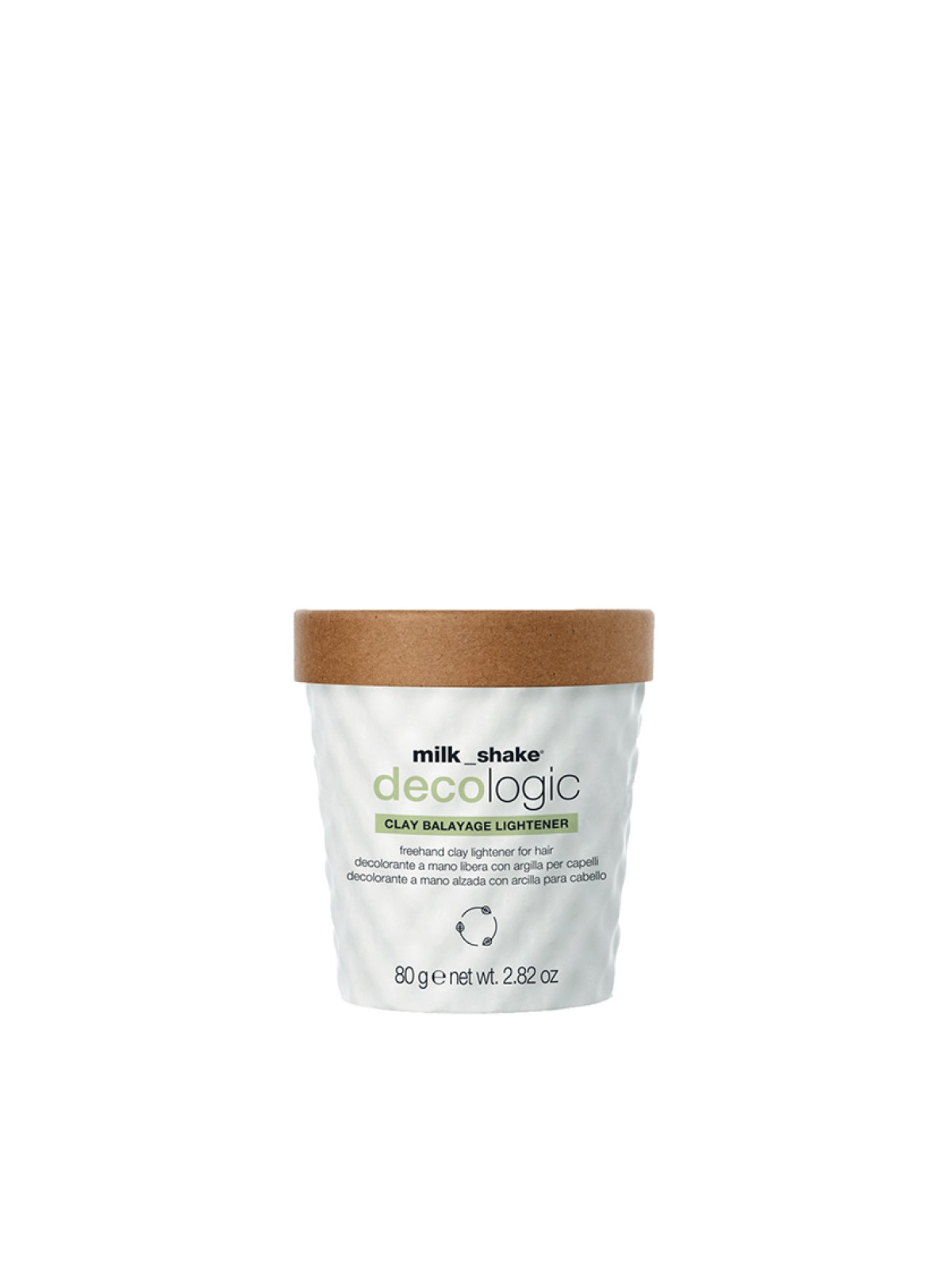 Milk Shake Decologic Clay Balayage Silk Proteins Hair Oxidant Gel 80 g