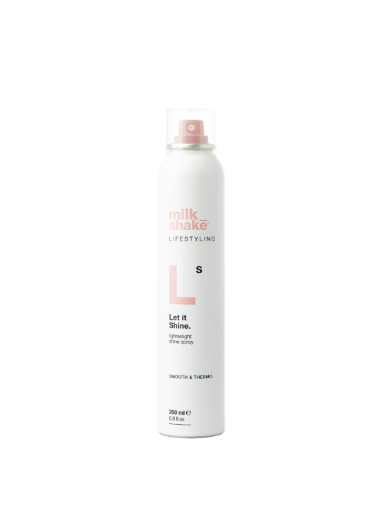 Milk Shake Let It Shine Lacca per capelli lisciante e termoprotettiva a tenuta leggera 200ml
